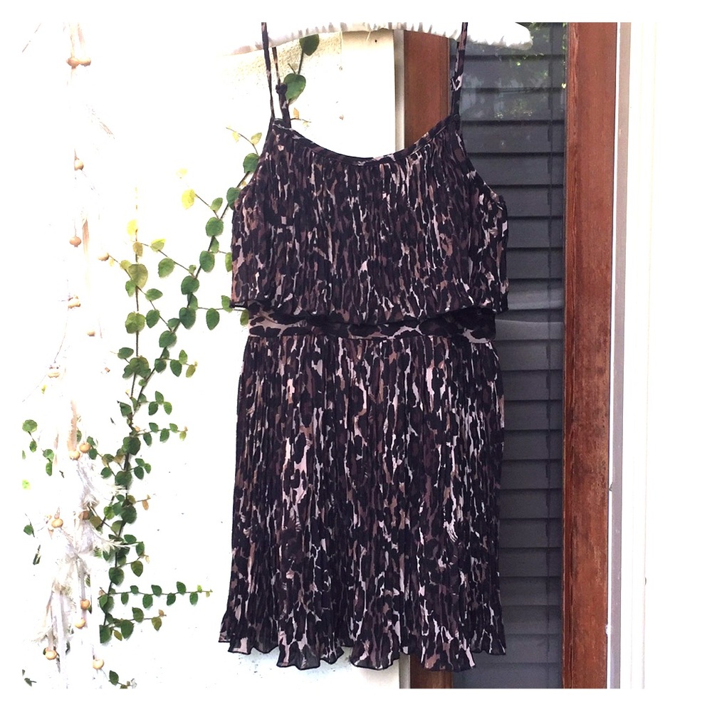 Mini Leopard Dress